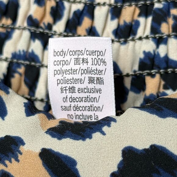 Victoria's Secret Womens Harem Pants XS‎ Tan Cheetah Print Sheer Lounge Jogger - Picture 7 of 11